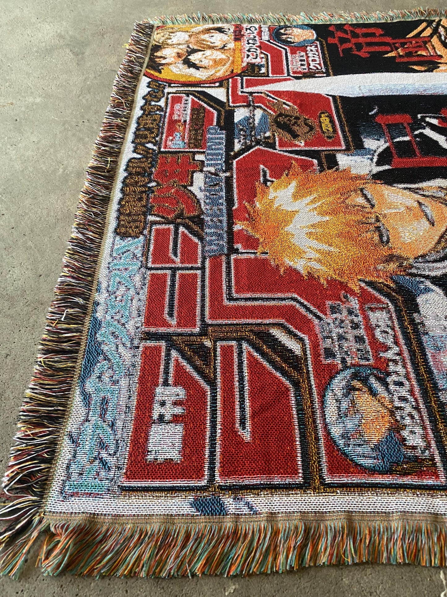BANKAI 2 WOVEN BLANKET TAPESTRY