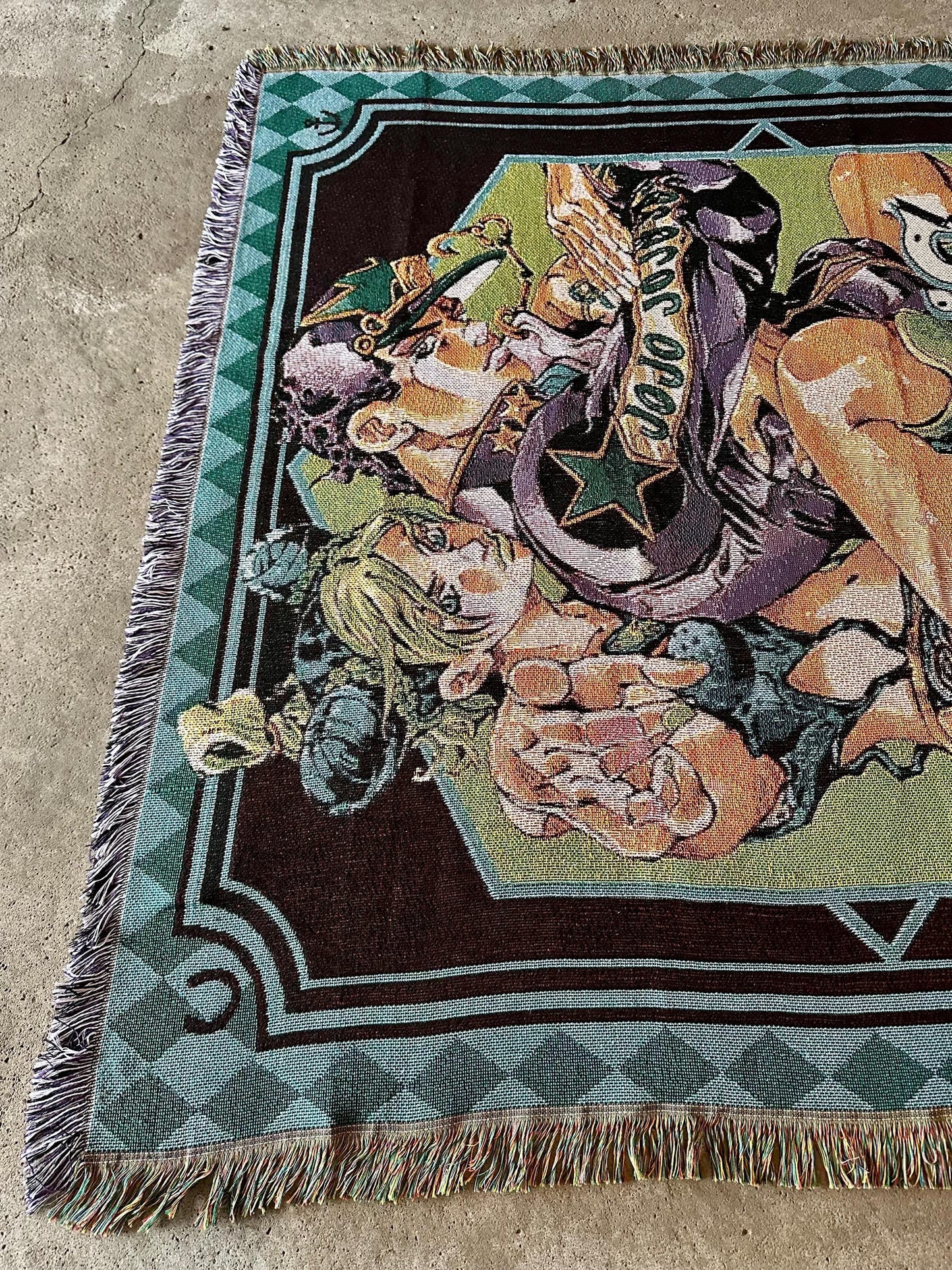 BIZARRO WOVEN BLANKET TAPESTRY