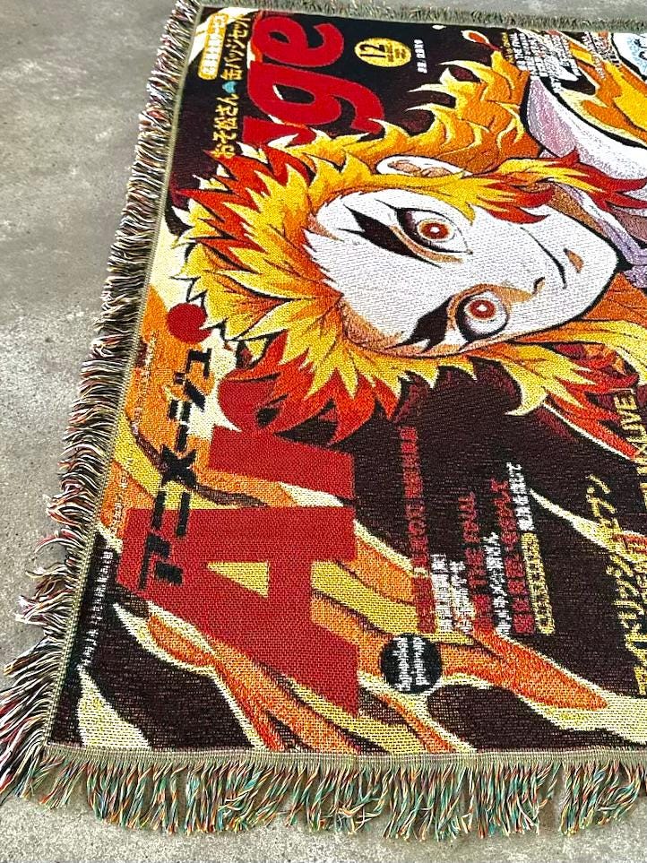 HASHIRA WOVEN BLANKET TAPESTRY