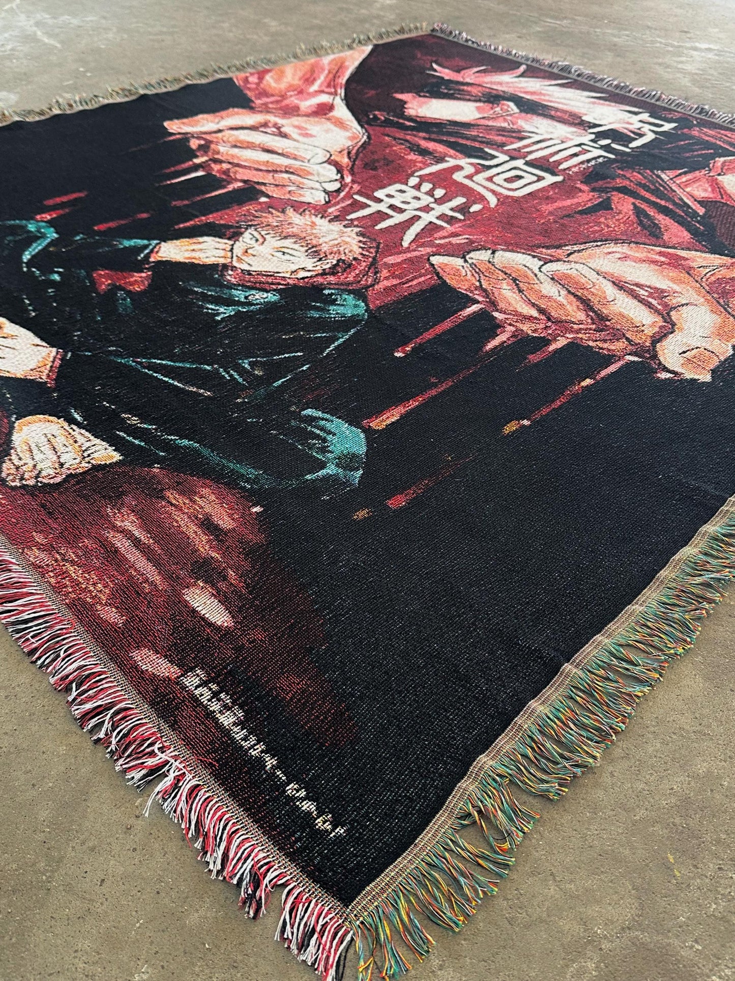 CURSED 2 WOVEN BLANKET TAPESTRY