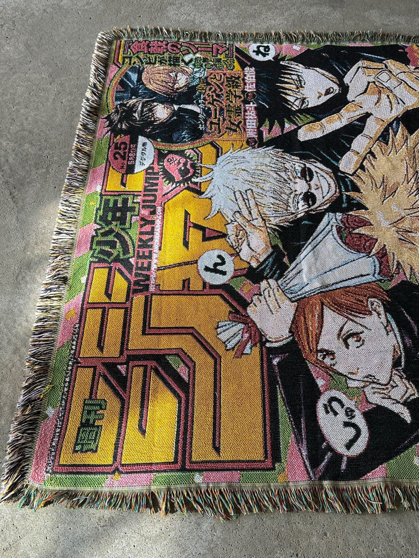 CURSED 3 WOVEN BLANKET TAPESTRY