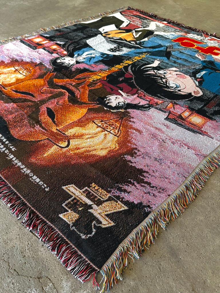 CASE WOVEN BLANKET TAPESTRY