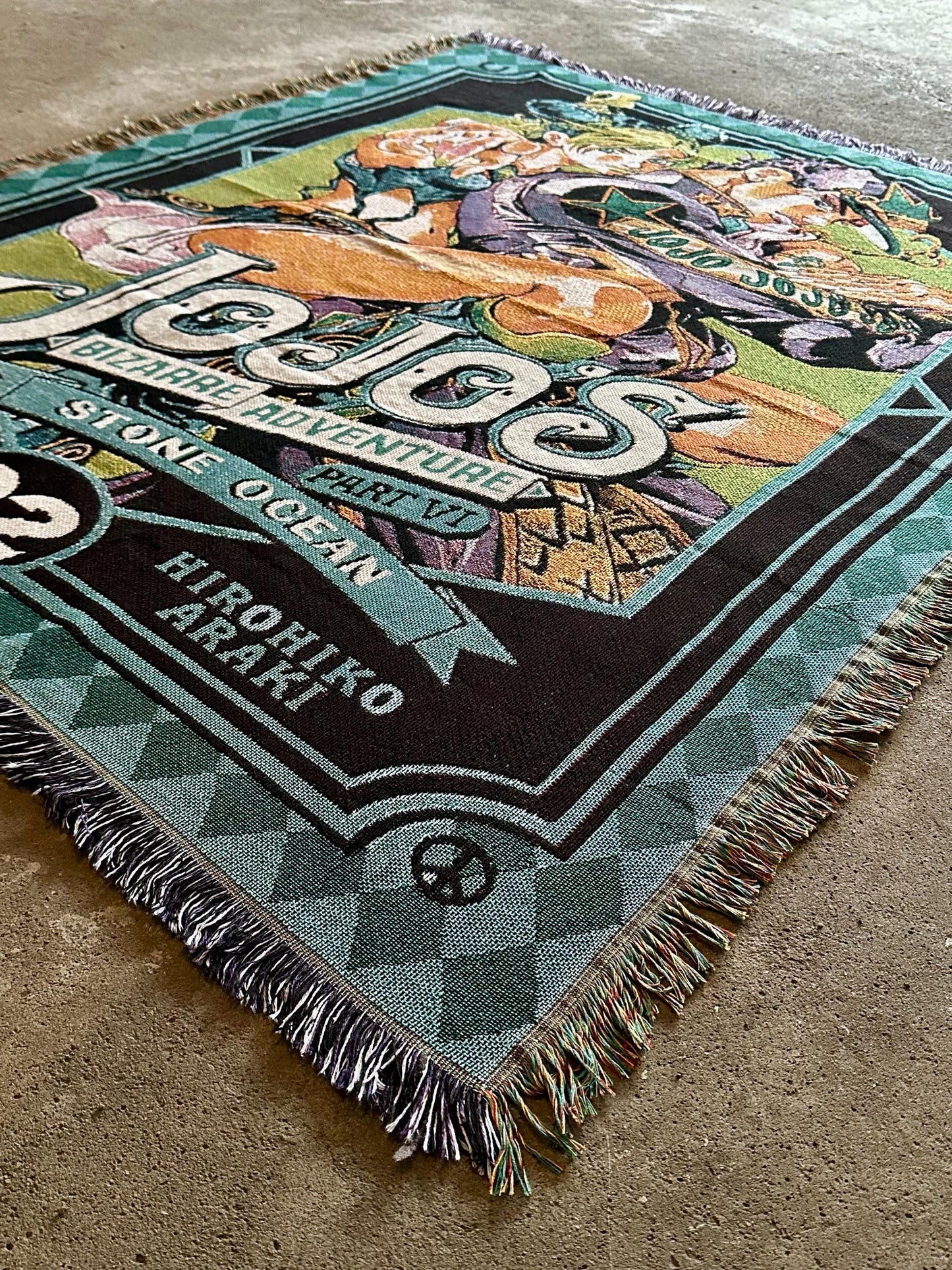 BIZARRO WOVEN BLANKET TAPESTRY