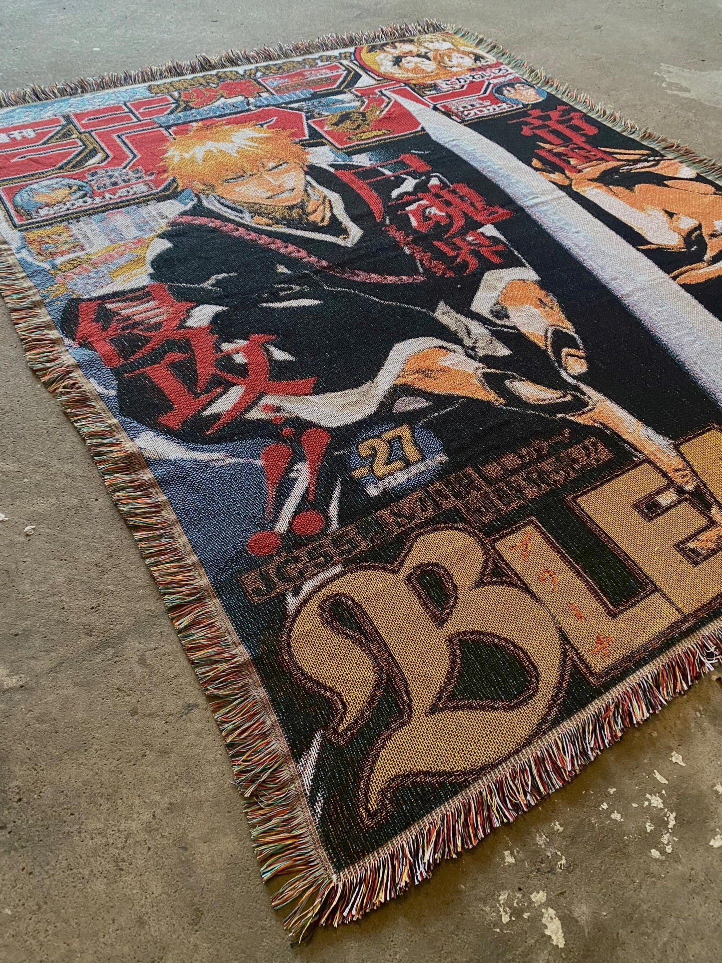 BANKAI 2 WOVEN BLANKET TAPESTRY