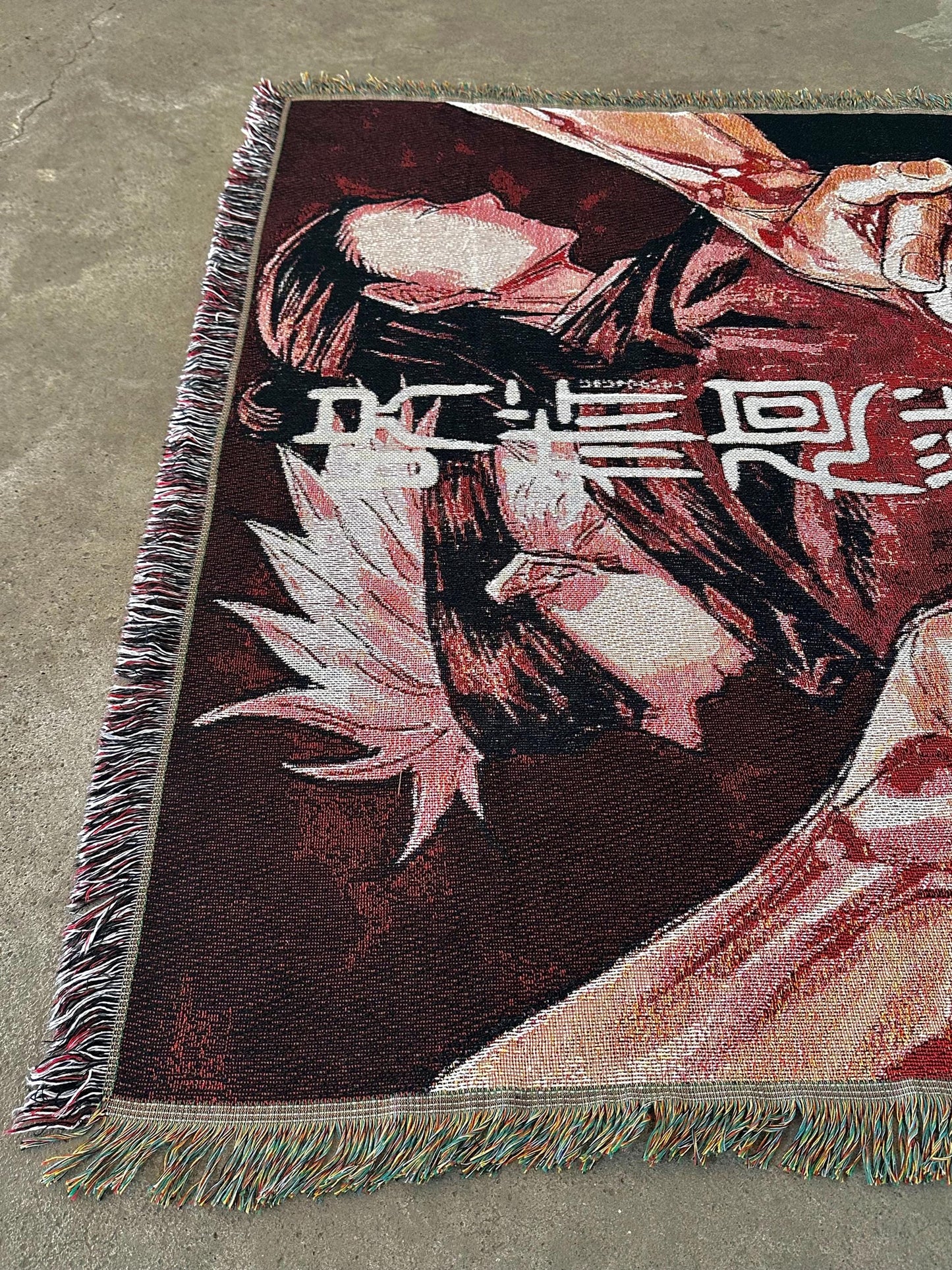 CURSED 2 WOVEN BLANKET TAPESTRY