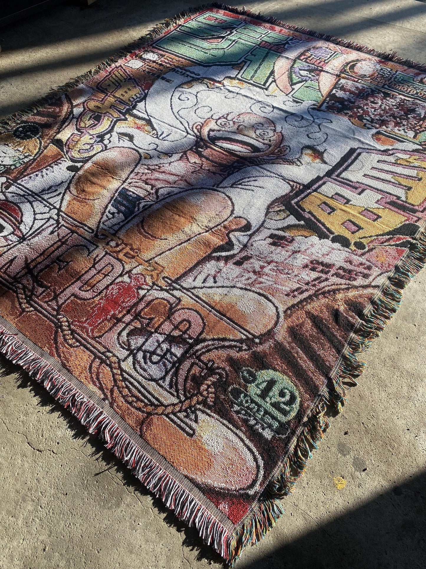 PIRATE 7 WOVEN BLANKET TAPESTRY