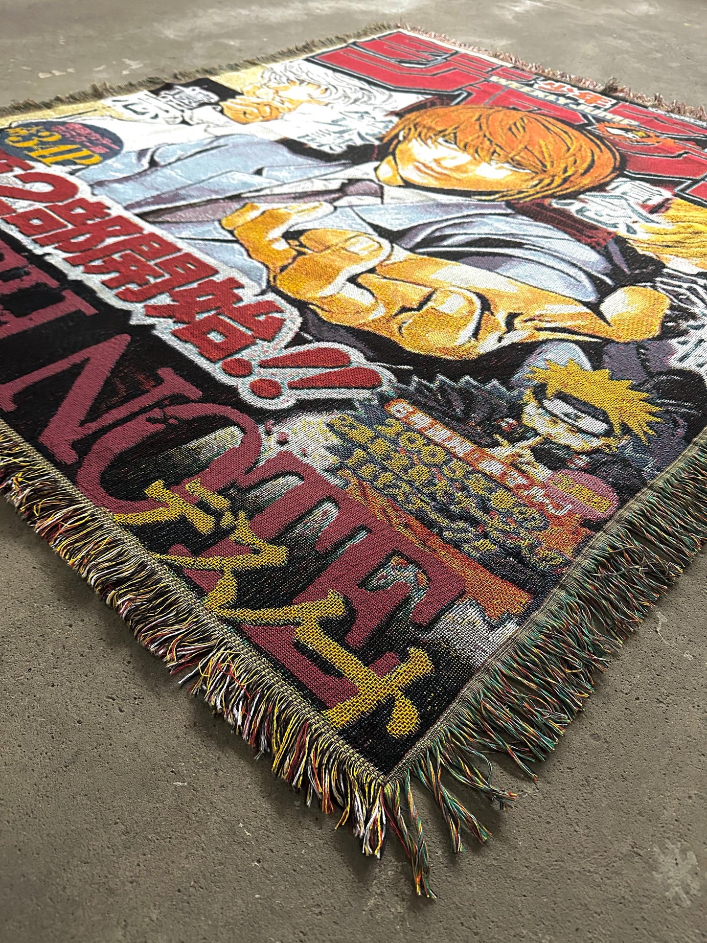 SHADOW WOVEN BLANKET TAPESTRY