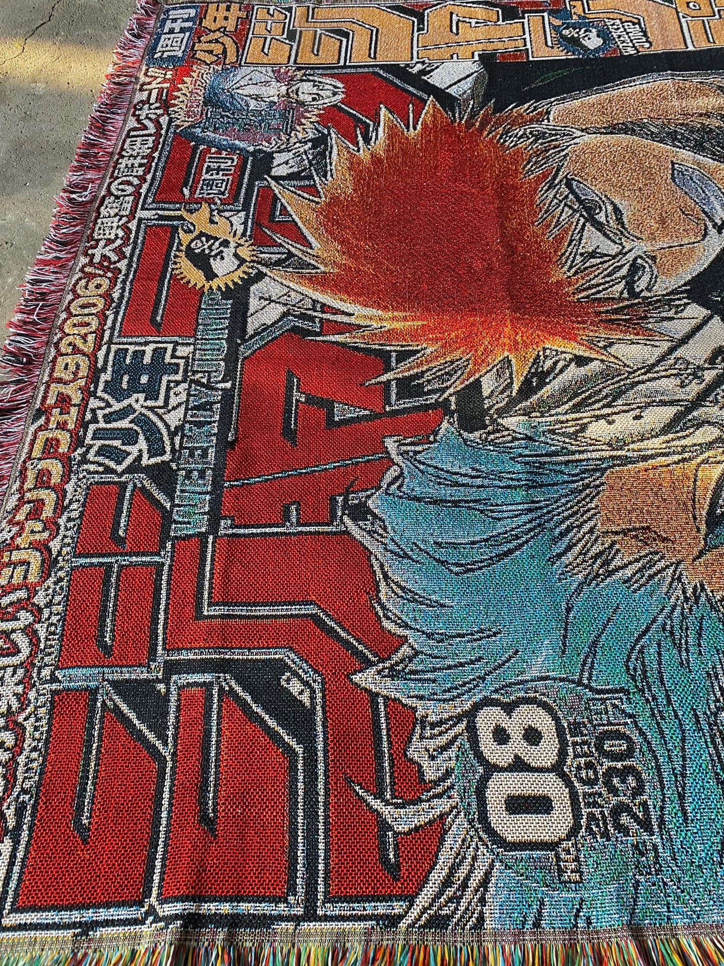 BANKAI WOVEN BLANKET TAPESTRY