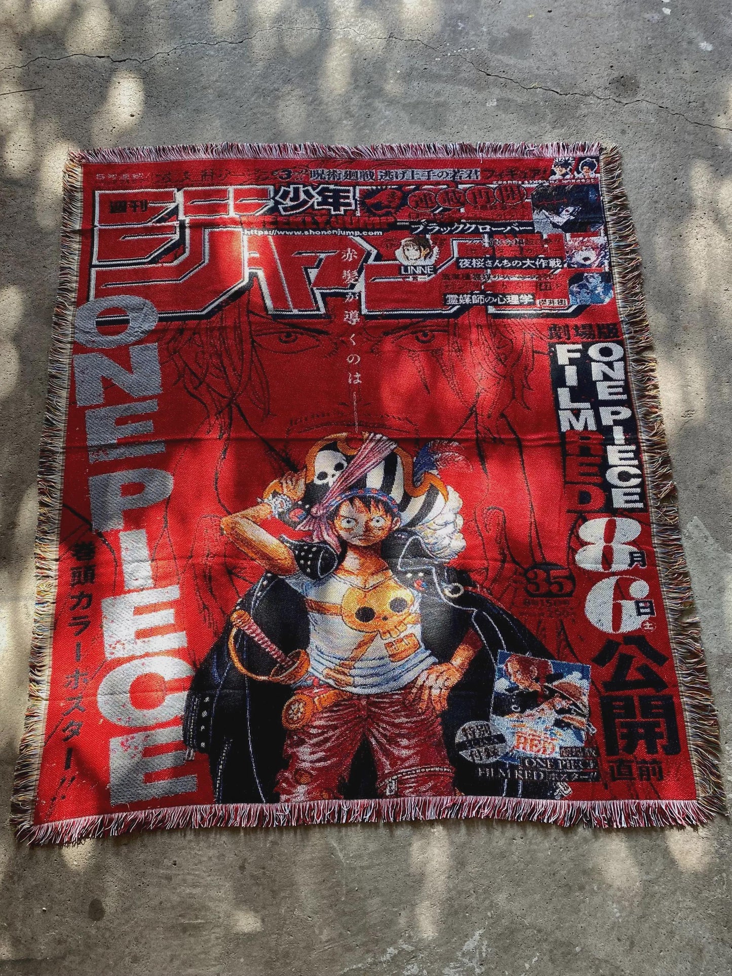 PIRATE 1 WOVEN BLANKET TAPESTRY