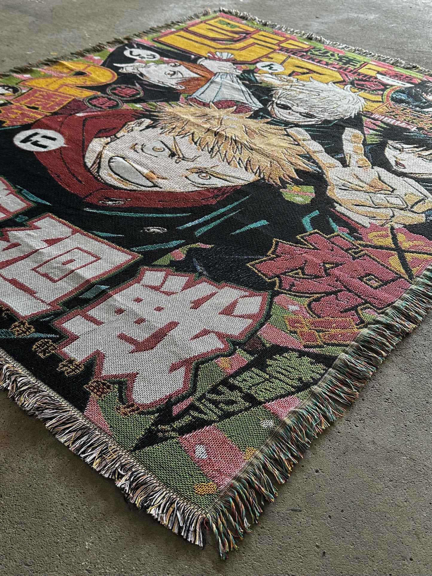 CURSED 3 WOVEN BLANKET TAPESTRY