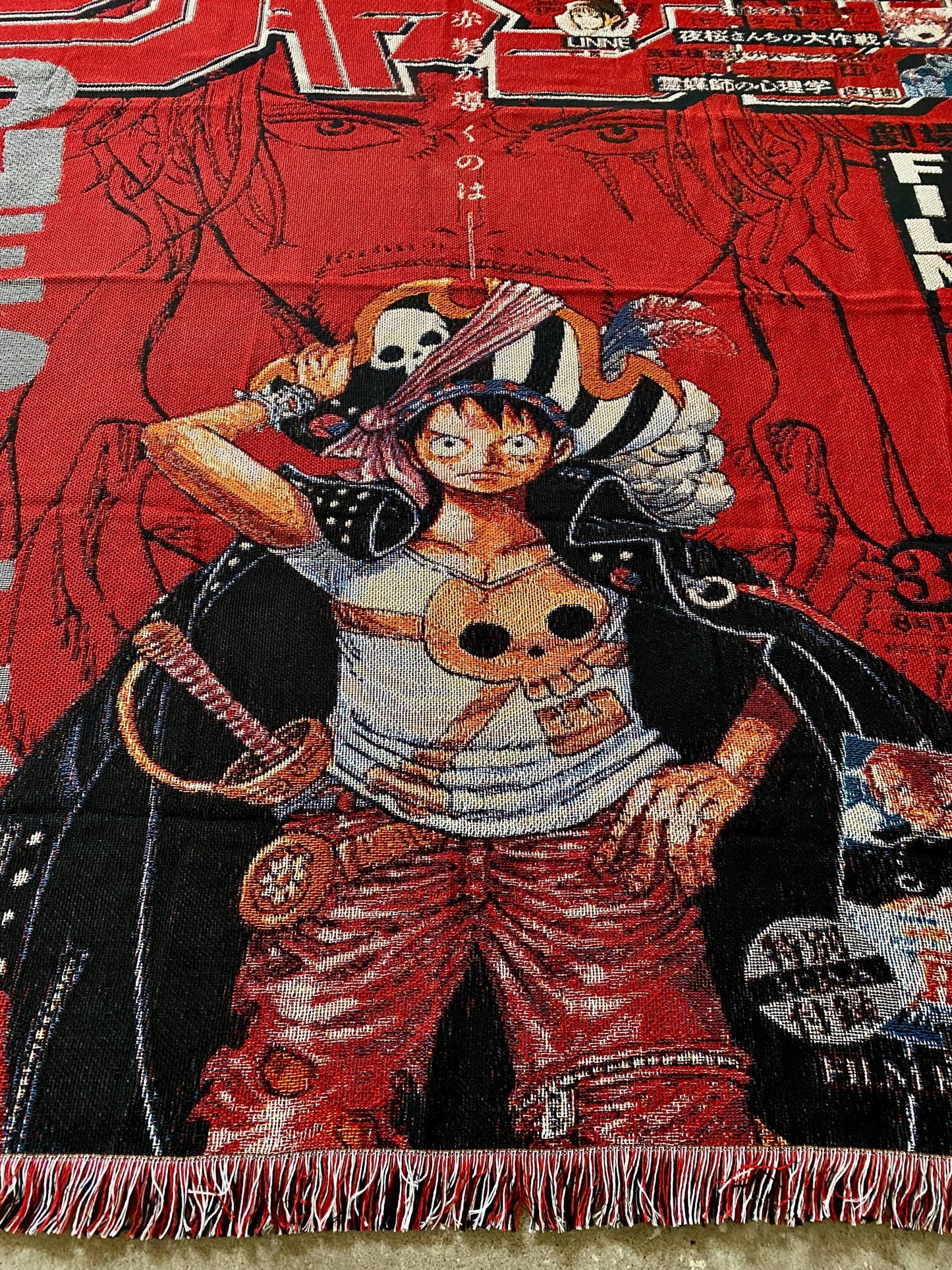PIRATE 1 WOVEN BLANKET TAPESTRY