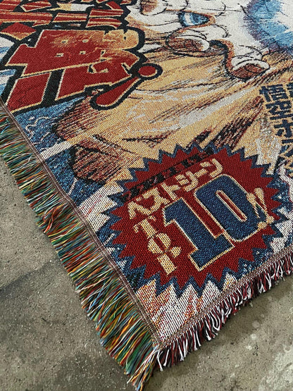 DRAGON WOVEN BLANKET TAPESTRY