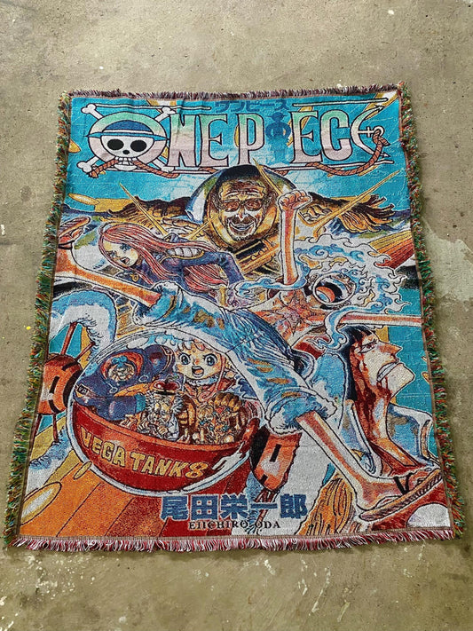 PIRATE 5 WOVEN BLANKET TAPESTRY