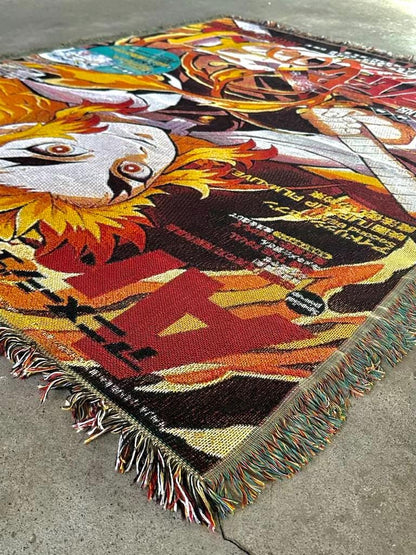 HASHIRA WOVEN BLANKET TAPESTRY