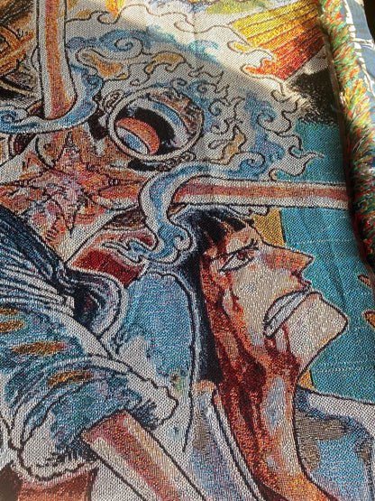 PIRATE 5 WOVEN BLANKET TAPESTRY