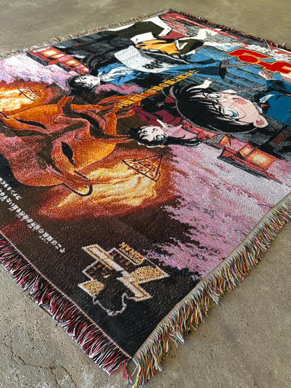 CASE WOVEN BLANKET TAPESTRY