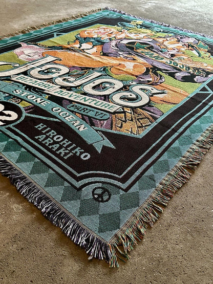BIZARRO WOVEN BLANKET TAPESTRY