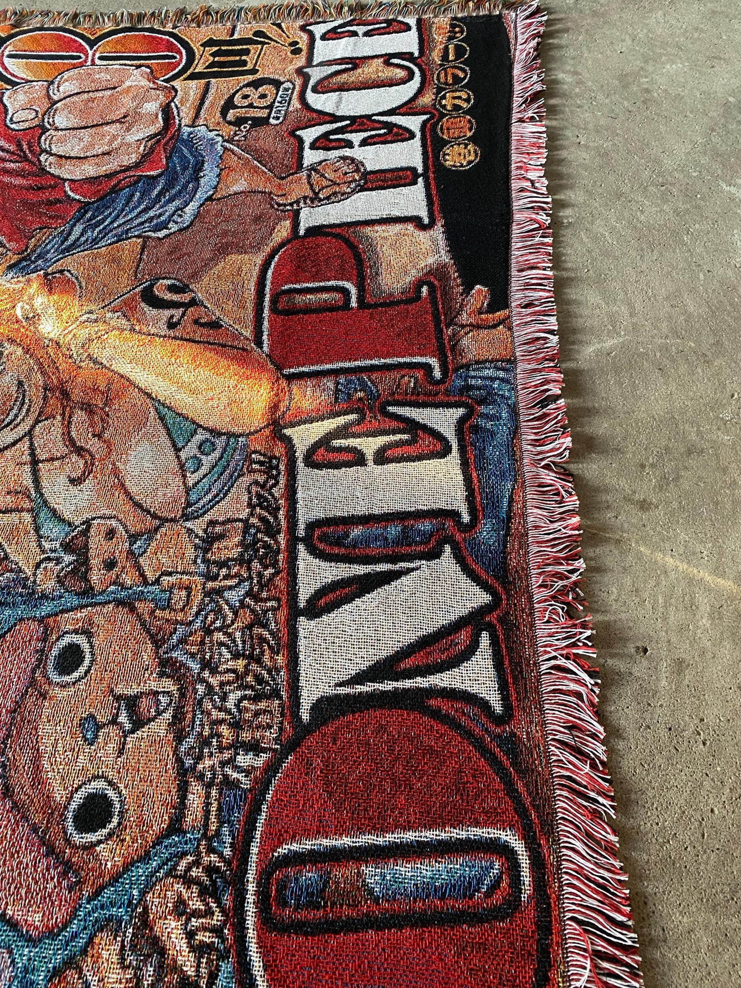 PIRATE 8 WOVEN BLANKET TAPESTRY
