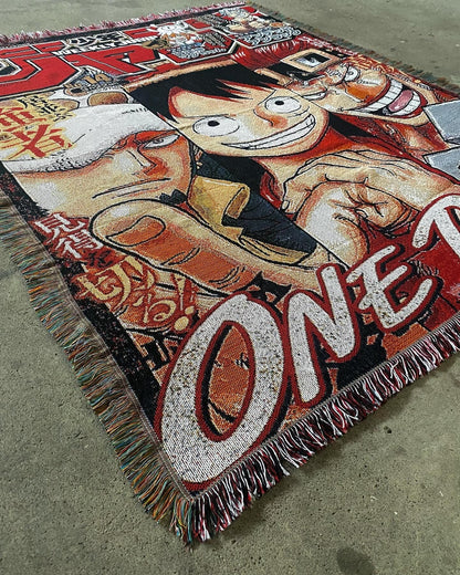 PIRATE 4 WOVEN BLANKET TAPESTRY