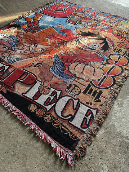 PIRATE 8 WOVEN BLANKET TAPESTRY