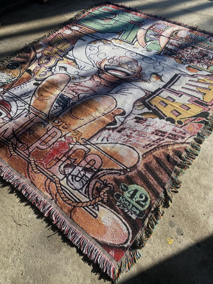 PIRATE 7 WOVEN BLANKET TAPESTRY