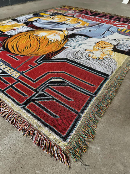 SHADOW WOVEN BLANKET TAPESTRY