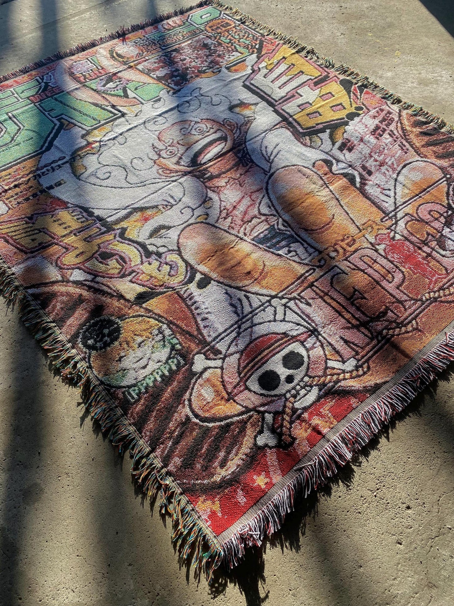 PIRATE 7 WOVEN BLANKET TAPESTRY