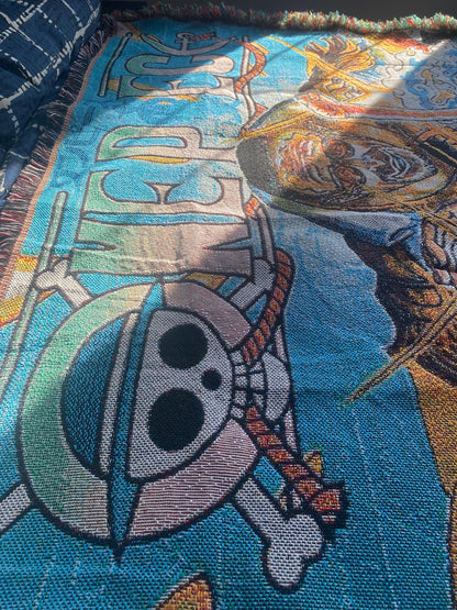 PIRATE 5 WOVEN BLANKET TAPESTRY