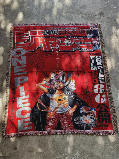 PIRATE 1 WOVEN BLANKET TAPESTRY