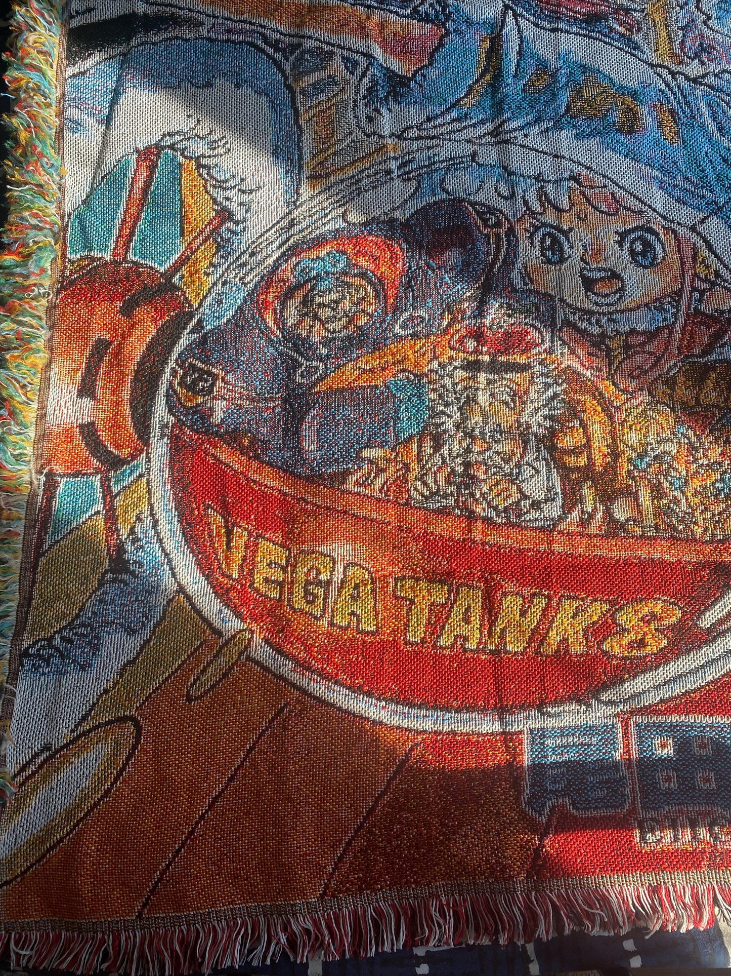 PIRATE 5 WOVEN BLANKET TAPESTRY