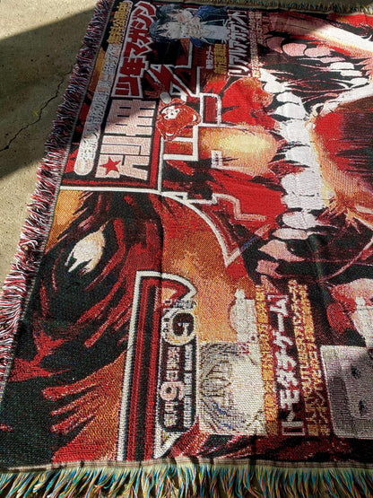 RUMBLING 2 WOVEN BLANKET TAPESTRY