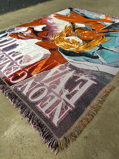 EVANGRA WOVEN BLANKET TAPESTRY